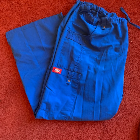 Blue scrubs Woman's 16 P! Great for nursing - Picture 6 of 7